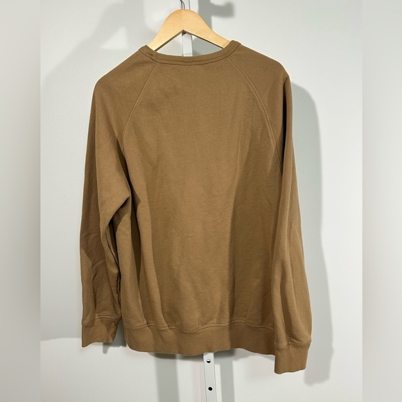 H&M Regular Fit Crewneck Sweatshirt | Camel Brown | Size L - Picture 2 of 5